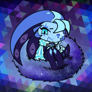 cookie run kingdom, shadow milk cookie sticker
